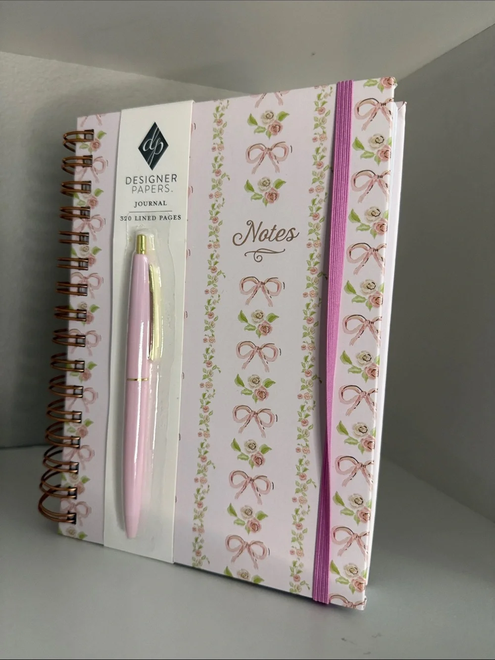 N/A pink journal